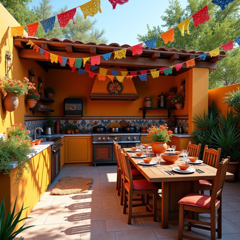 Mexican Outdoor Kitchen