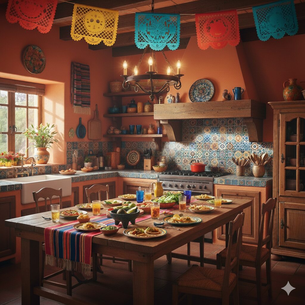Imagine stepping into a vibrant kitchen that feels warm and full of energy. Every meal here is like a fiesta. A Mexican inspired kitchen is more than a place to cook. It shows off rich culture and tradition.