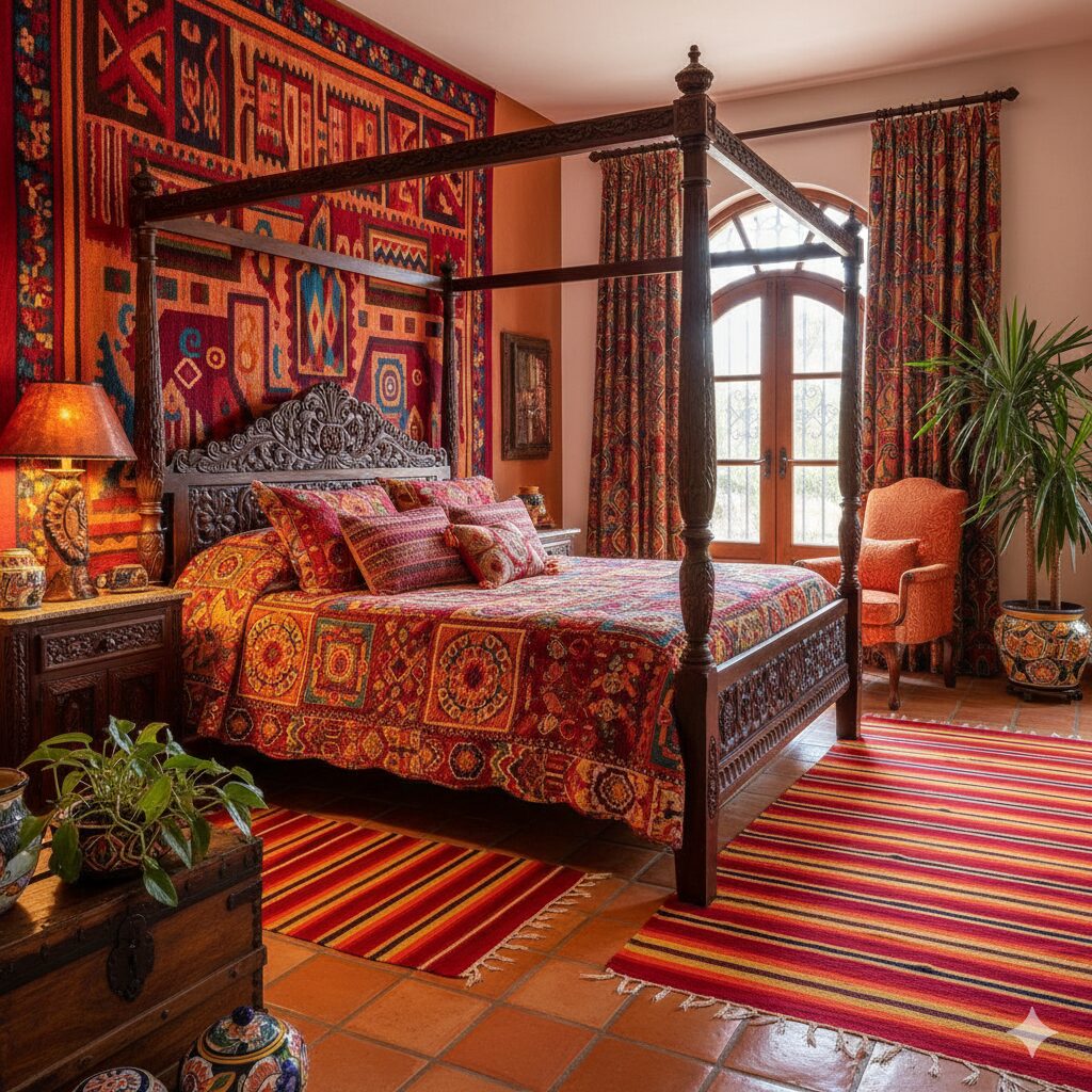 Mexican Bedroom Decor Guide: Colors, Textures, and Style