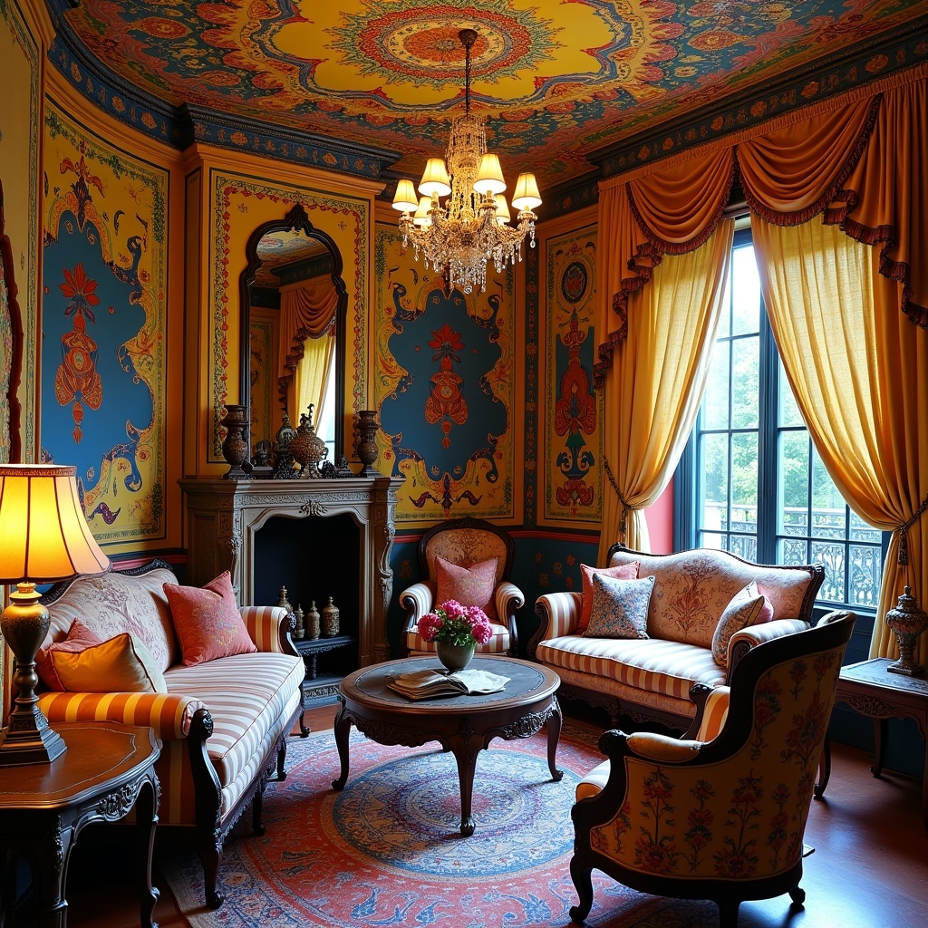Talavera living room