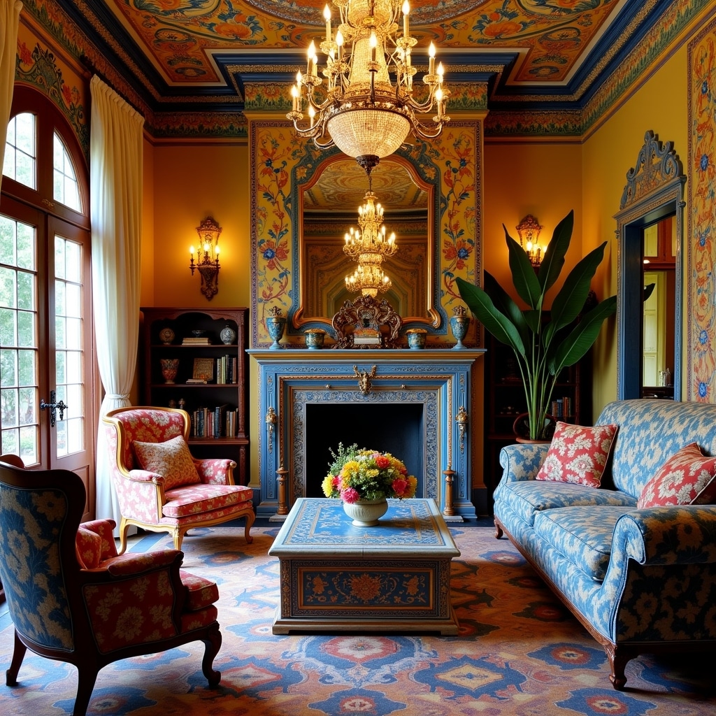Talavera living room