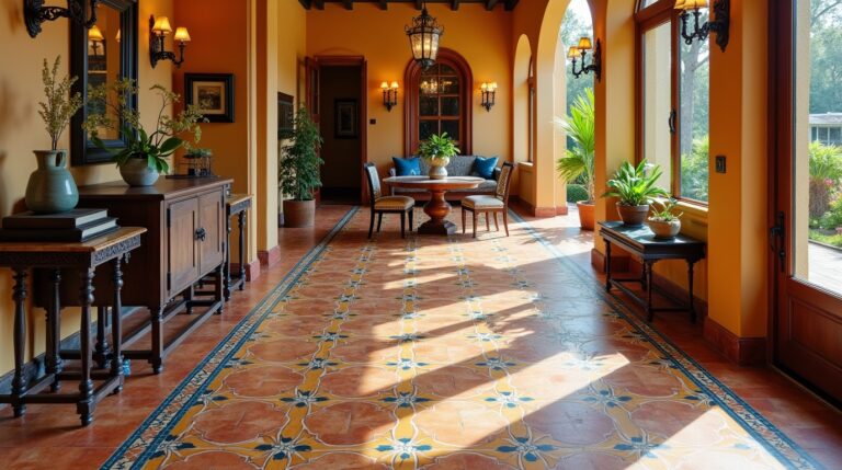 Saltillo tile home decor