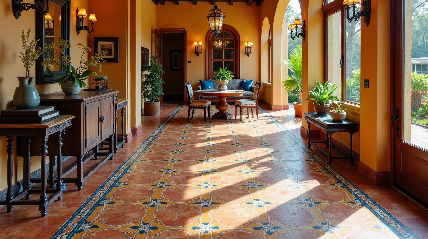 Saltillo tile home decor