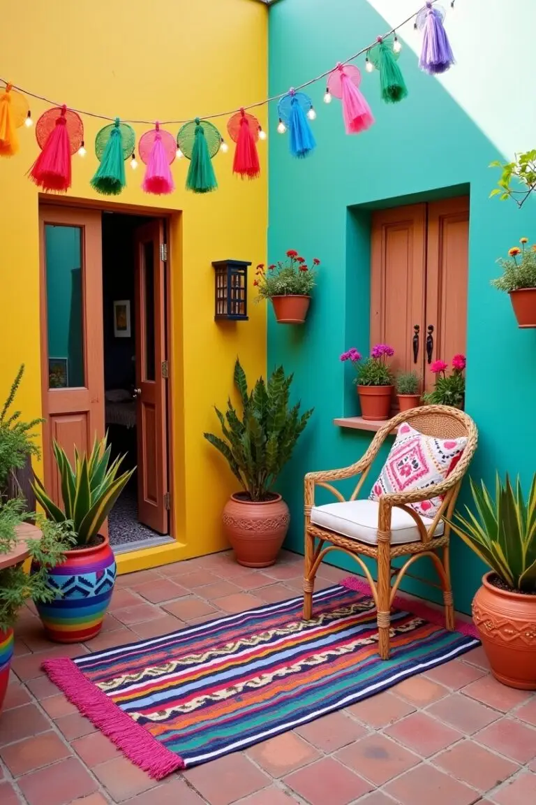 Budget Friendly Mexican Patio Ideas Under $100