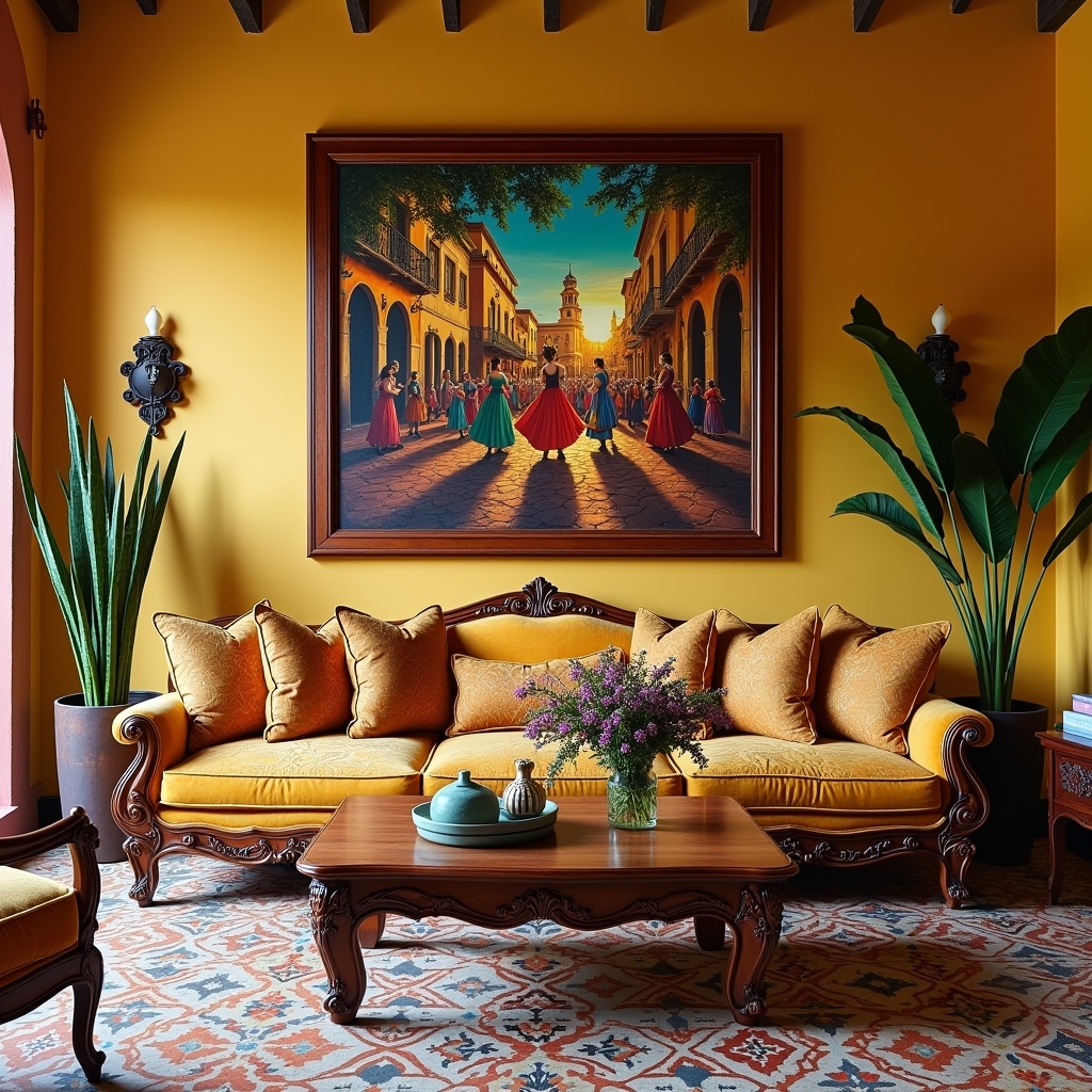 Spanish living room