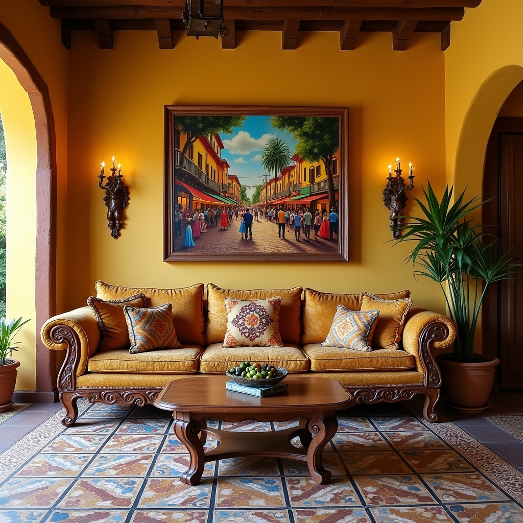 Spanish living room
