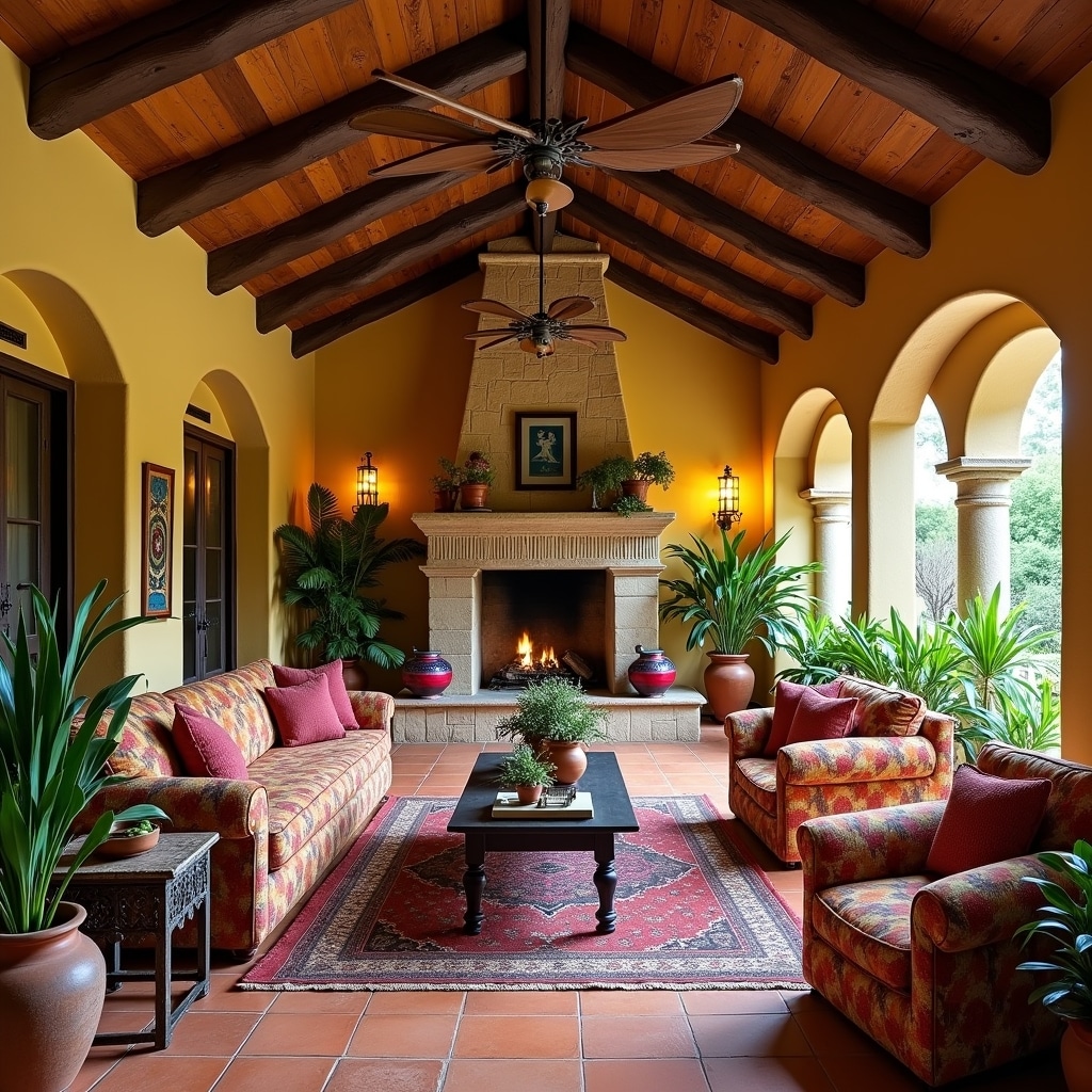 Hacienda living room